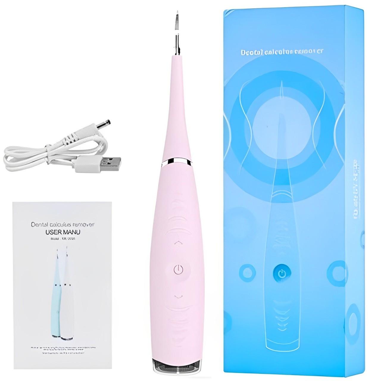 Rechargeable Tartar Remover with Vibration Technology and Five Intensity Settings All Vera Mart