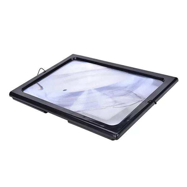 Page Magnifier with Dual LED Light and 3x Magnification, Foldable Design All Vera Mart