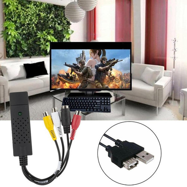 Video Capture Device with Composite and S Video Inputs and Editing Software All Vera Mart