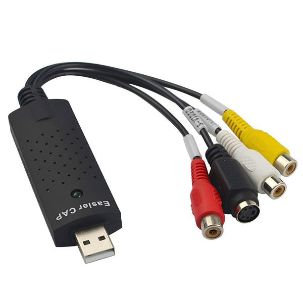 Video Capture Device with Composite and S Video Inputs and Editing Software All Vera Mart