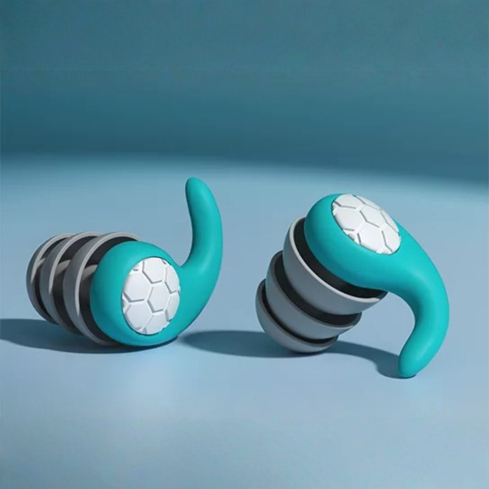 Silicone Earplugs with Noise Blocking and Soft Moldable Fit, Reusable and Washable All Vera Mart