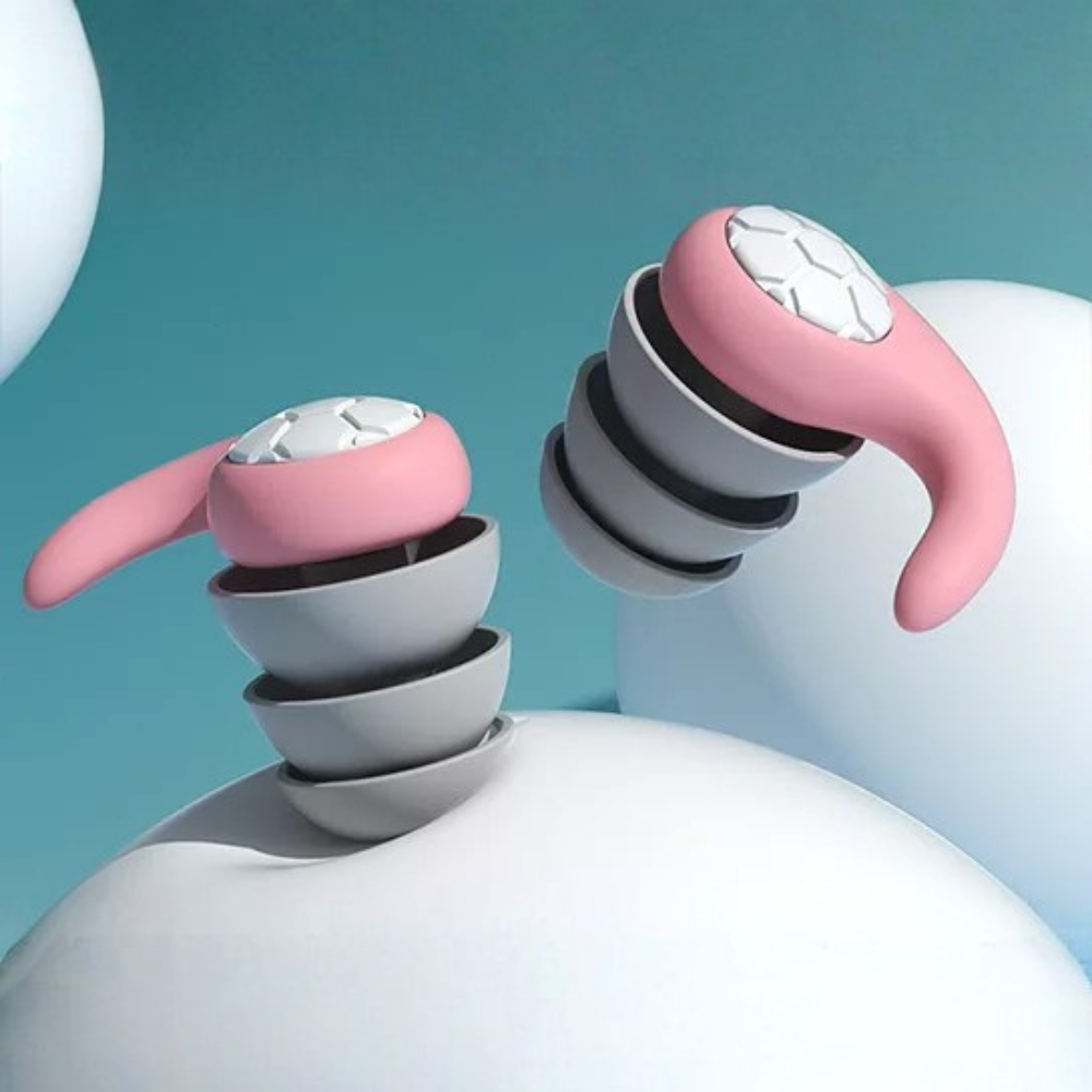 Silicone Earplugs with Noise Blocking and Soft Moldable Fit, Reusable and Washable All Vera Mart