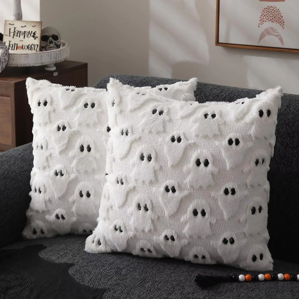 Pumpkin Cushion Cover 18x18 with Microfiber Blend and Machine Washable All Vera Mart