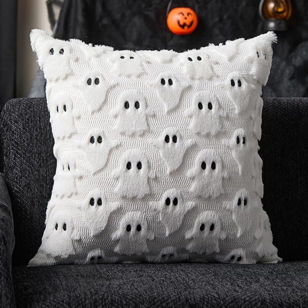 Pumpkin Cushion Cover 18x18 with Microfiber Blend and Machine Washable All Vera Mart