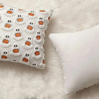 Pumpkin Cushion Cover 18x18 with Microfiber Blend and Machine Washable All Vera Mart