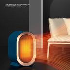 Portable Ceramic Heater with Programmable Timer and Anti Tilt Safety Switch, Quiet Operation All Vera Mart