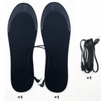 Rechargeable Heated Insoles with Dual Zone System and USB Charging for US 4-12 All Vera Mart