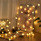 Outdoor LED Fairy Lights with Solar Panel and Automatic Dusk Sensor, 20m 200 Bulbs All Vera Mart
