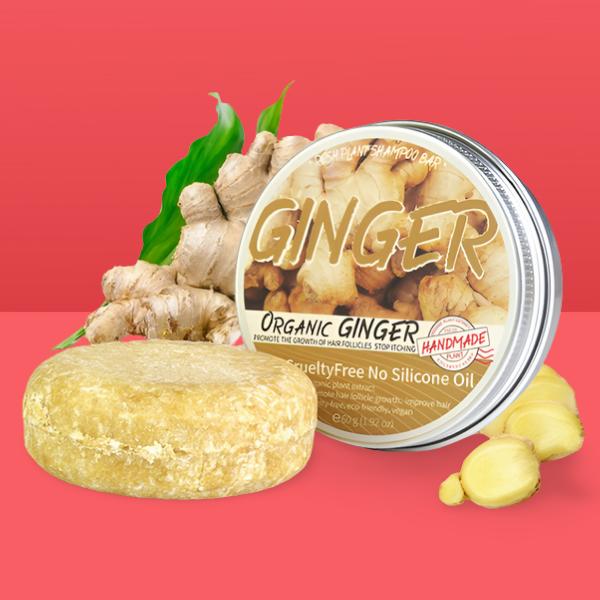 Hair Growth Shampoo Bar with Ginger Extract and Shea Butter All Vera Mart