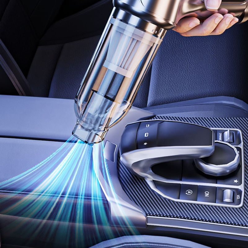 Cordless Handheld Vacuum with 120W Motor and Wet Dry Mode, 4 Attachments All Vera Mart