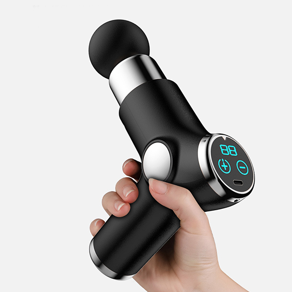 Handheld Percussion Massage Device with 32 Speed Settings and 4 Interchangeable Heads All Vera Mart