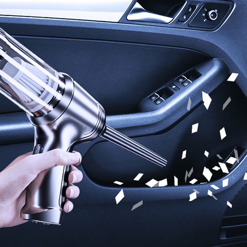 Cordless Handheld Vacuum with 120W Motor and Wet Dry Mode, 4 Attachments All Vera Mart