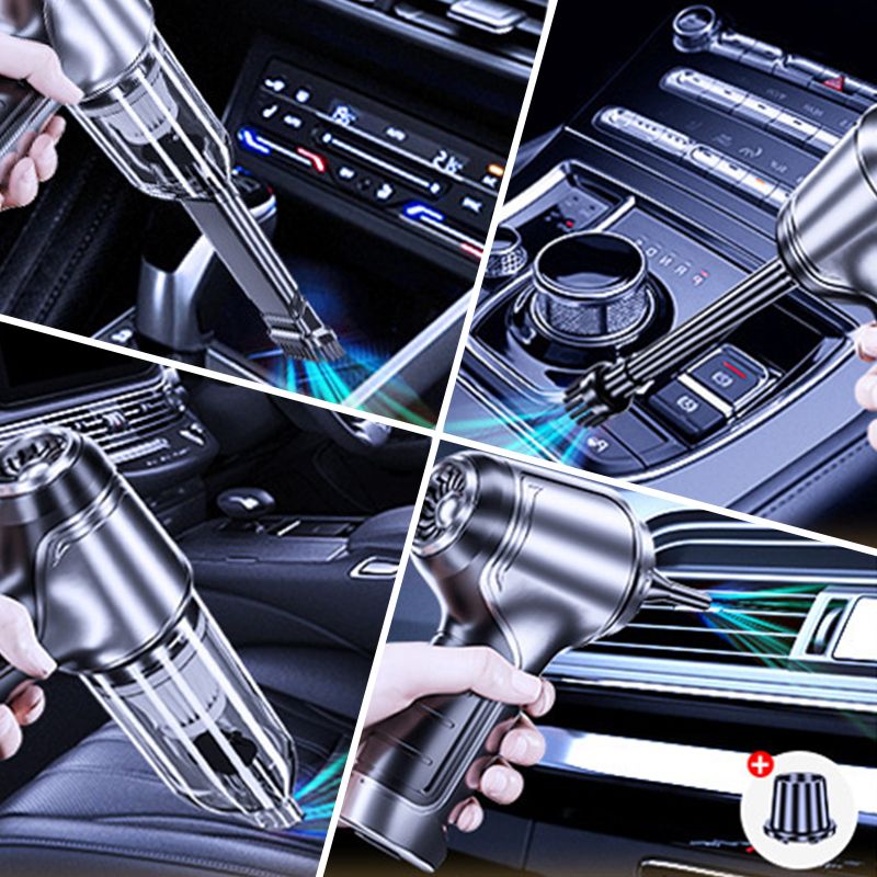 Cordless Handheld Vacuum with 120W Motor and Wet Dry Mode, 4 Attachments All Vera Mart