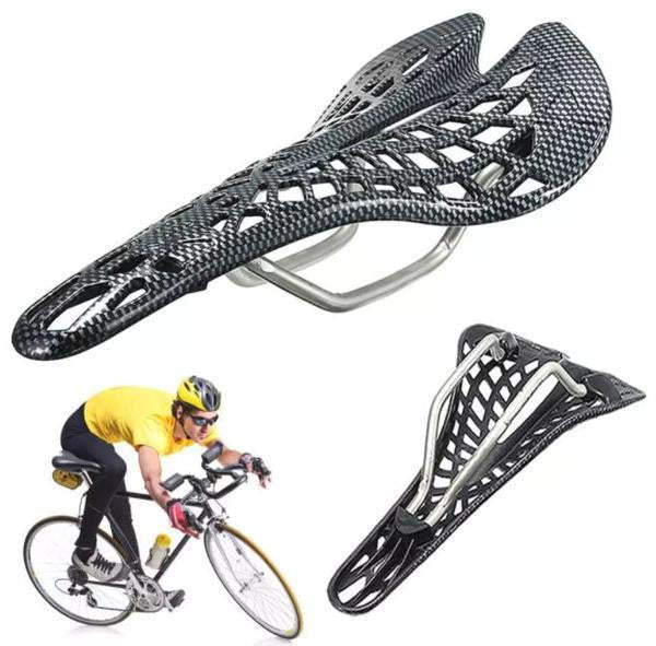 Bike Saddle with Integrated Suspension and Ventilation Holes, Shock Absorption All Vera Mart