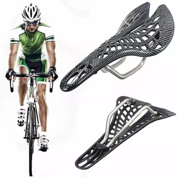 Bike Saddle with Integrated Suspension and Ventilation Holes, Shock Absorption All Vera Mart