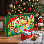 Mini Plush Animal Advent Calendar with 24 Daily Surprises for Christmas