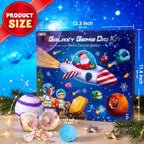 Gemstone Digging Advent Calendar with 21 Crystal Geodes and Mining Tools for Kids