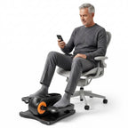 Electric Leg Exerciser with 12 Speed Levels and Remote Control for Under Desk Use All Vera Mart