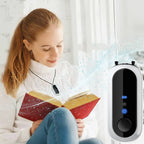 Wearable Neck Air Purifier with Negative Ion Technology and 15 Hour Battery All Vera Mart