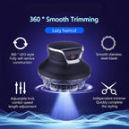 Rotating Head Hair Clipper with 360-Degree Movement and LCD Battery Display All Vera Mart