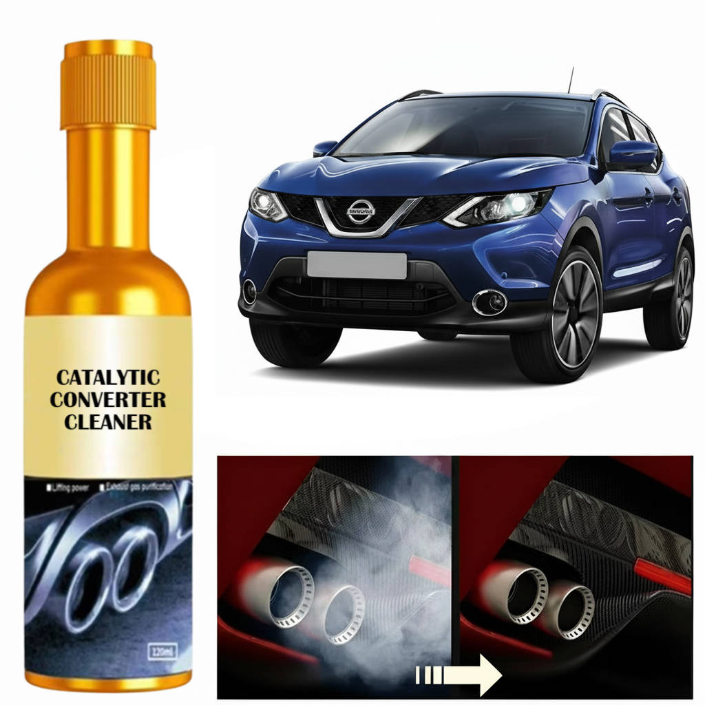 Engine Fuel System Cleaner with Catalytic Converter Treatment and Carbon Deposit Removal All Vera Mart