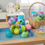 Water Squirt Eggs with Vinyl Toys and Split Open Design, 12 Pack Set All Vera Mart
