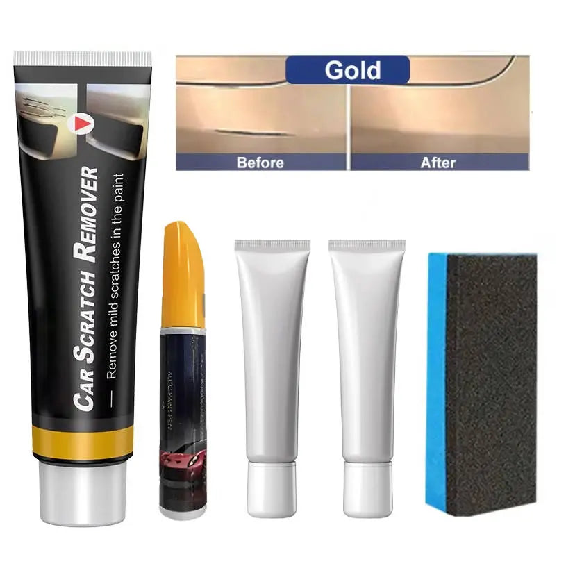 Car Scratch Repair Kit with Ergonomic Applicator and Protective Wax Finish for Clear Coat All Vera Mart