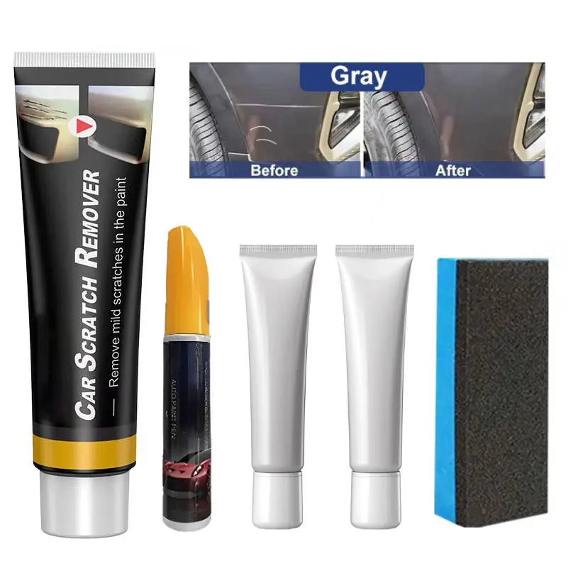 Car Scratch Repair Kit with Ergonomic Applicator and Protective Wax Finish for Clear Coat All Vera Mart