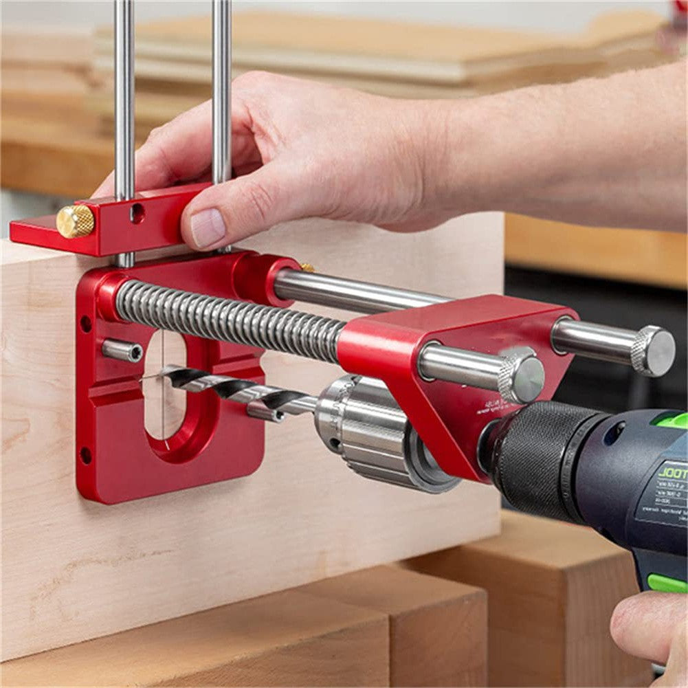 Drill Guide Locator with Four-Edge Fence and Laser Centerlines All Vera Mart