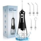 Rechargeable Water Flosser with 360 Rotating Nozzles and Three Cleaning Modes All Vera Mart