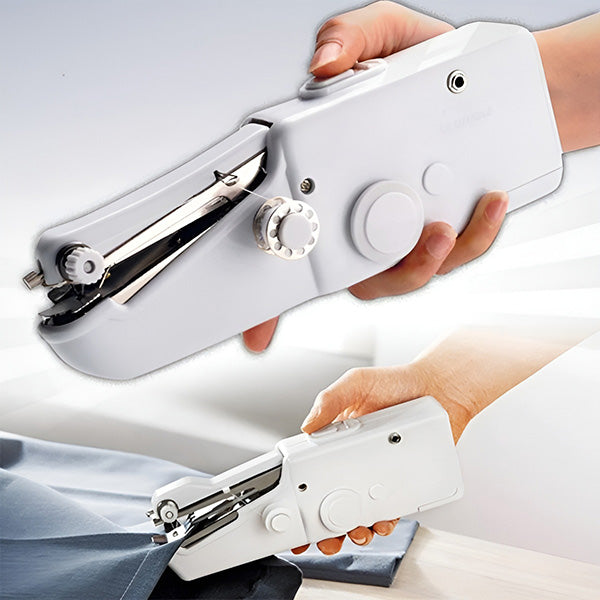 Battery Powered Mini Sewing Machine with Handheld Design for Portable Repairs All Vera Mart
