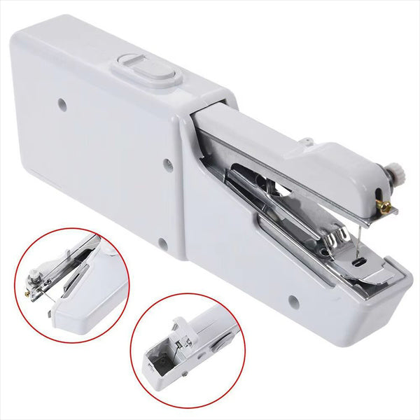 Battery Powered Mini Sewing Machine with Handheld Design for Portable Repairs All Vera Mart