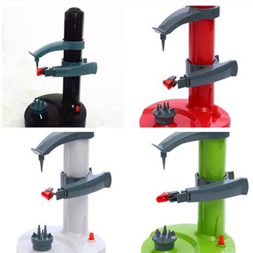 Electric Potato Peeler with Rotating Blade System and Automatic Shutoff All Vera Mart