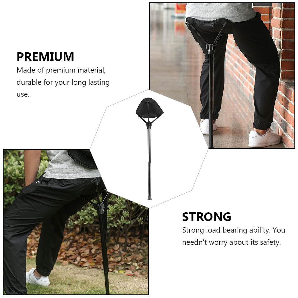 Folding Chair with Nylon Seat and Quick Setup for Camping and Hiking All Vera Mart