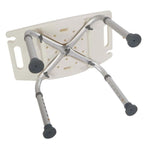 Adjustable Shower Stool with Suction Feet and Six Height Settings, 297lb Capacity All Vera Mart