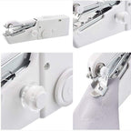 Battery Powered Mini Sewing Machine with Handheld Design for Portable Repairs All Vera Mart
