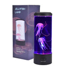 Color Changing Jellyfish Lamp with LED Tank and Realistic Movement All Vera Mart