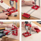 Drill Guide Locator with Four-Edge Fence and Laser Centerlines All Vera Mart