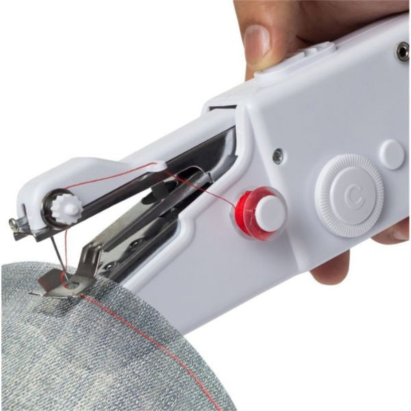 Battery Powered Mini Sewing Machine with Handheld Design for Portable Repairs All Vera Mart