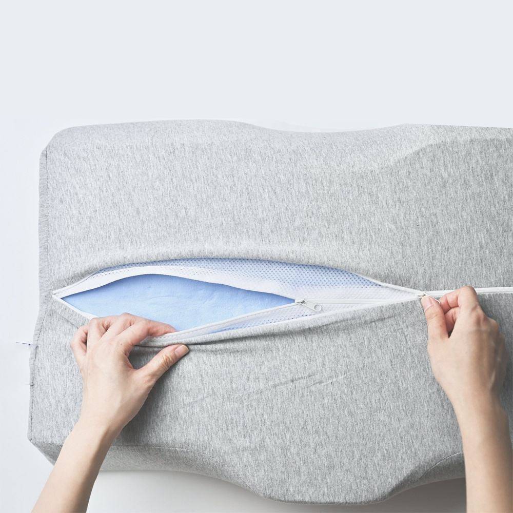 Cervical Pillow with Gel Memory Foam and Butterfly Shape, Machine Washable All Vera Mart