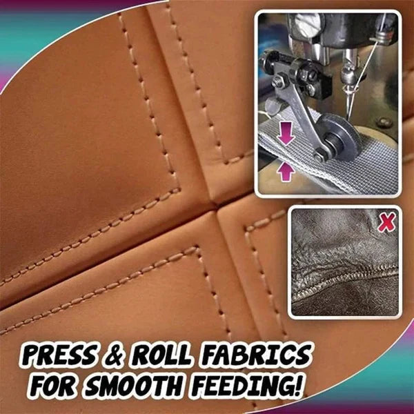Roller Presser Foot for High Shank Machines with Steel Construction All Vera Mart
