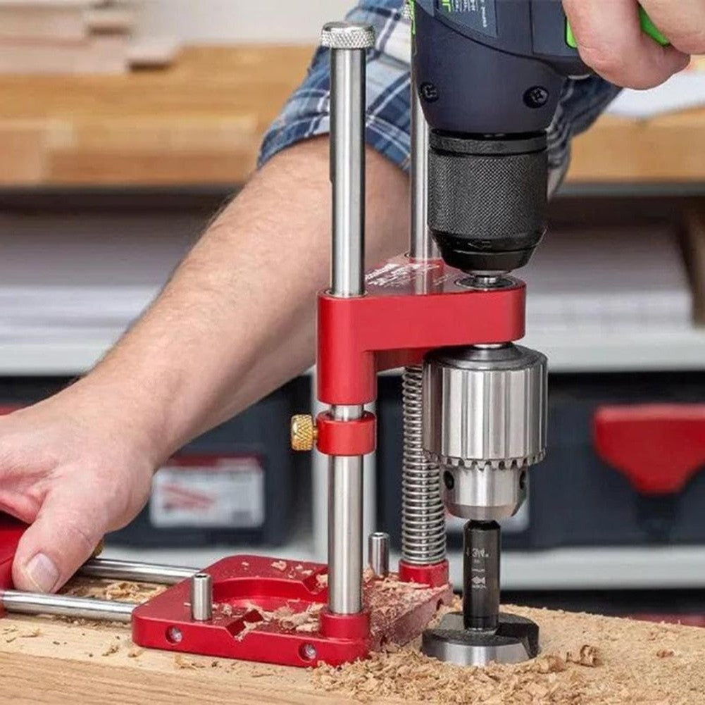Drill Guide Locator with Four-Edge Fence and Laser Centerlines All Vera Mart