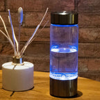 Molecular Hydrogen Water Bottle with Electrolysis Infusion and Rechargeable Battery All Vera Mart