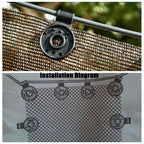 Sun Shade Fix Clamp Net Clip - Image 1