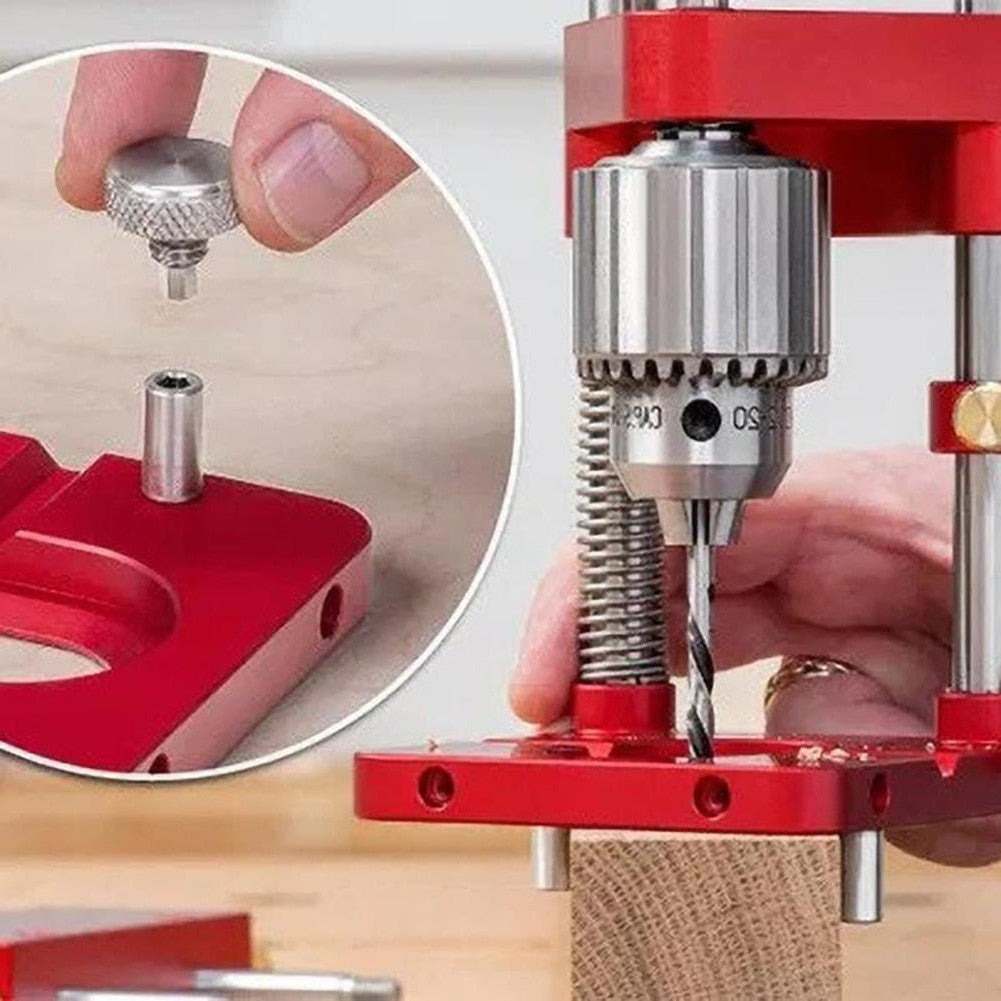 Drill Guide Locator with Four-Edge Fence and Laser Centerlines All Vera Mart