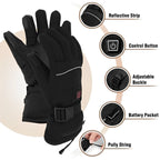 USB Heated Gloves with Quick Heat and Three Power Levels, Water Resistant All Vera Mart