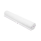Full Length Body Pillow with Shredded Memory Foam and Washable Cover All Vera Mart