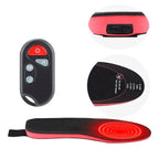 Heated Insoles with Rechargeable Battery and Remote Control, 3 Heat Levels, Slim Fit All Vera Mart