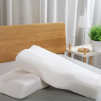 Memory Foam Contour Pillow with Butterfly Shape for Back and Side Sleeping All Vera Mart