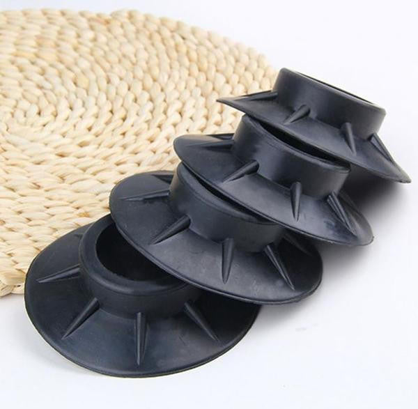 Washing Machine Vibration Dampening Pads with Rubber Grip and Noise Reduction, Set of 4 All Vera Mart